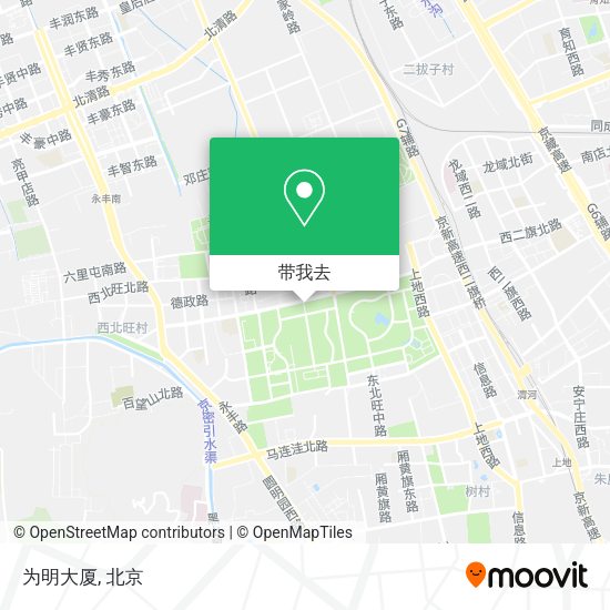 为明大厦地图