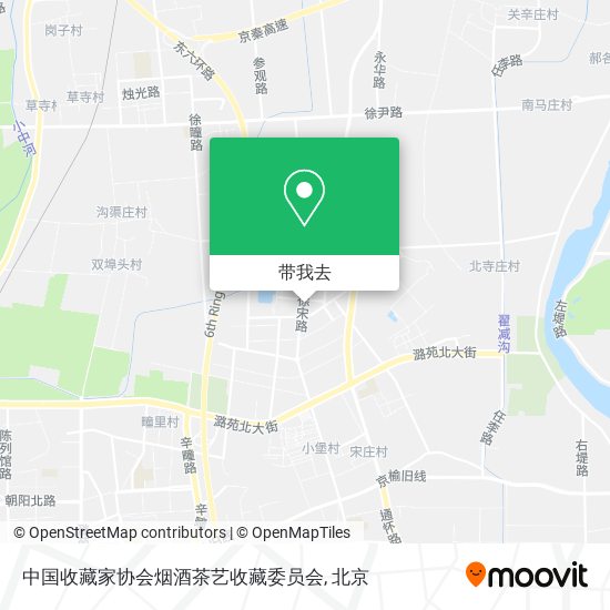 中国收藏家协会烟酒茶艺收藏委员会地图