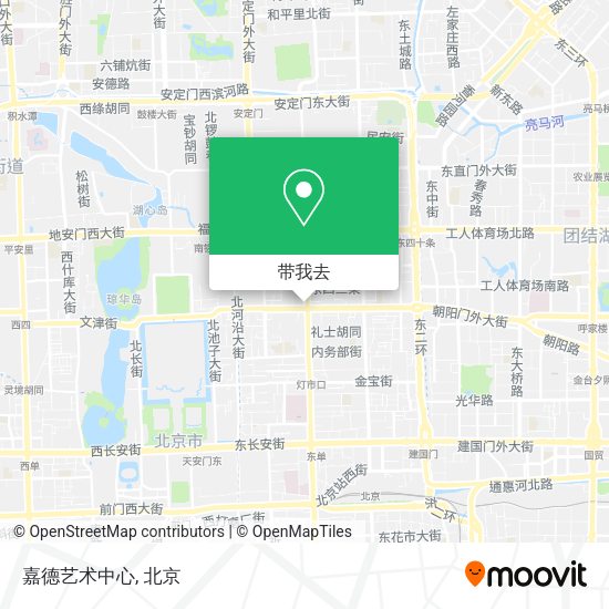 嘉德艺术中心地图