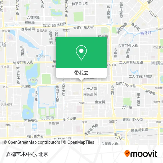 嘉德艺术中心地图