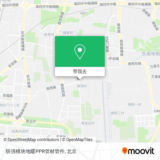 联强模块地暖PPR管材管件地图