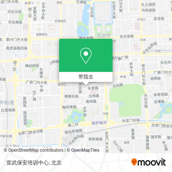 宣武保安培训中心地图