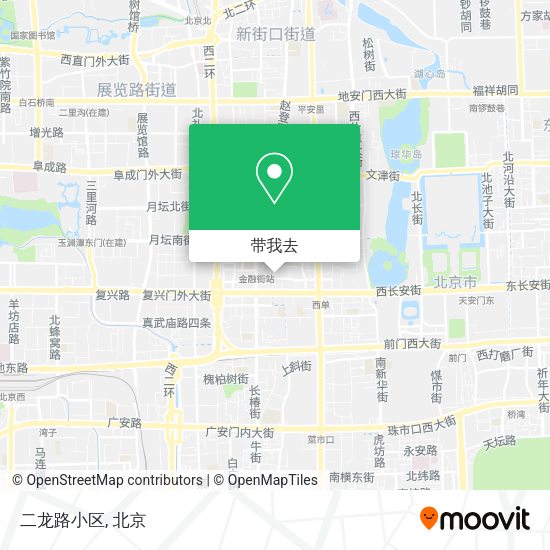 二龙路小区地图