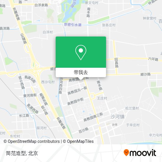 简范造型地图
