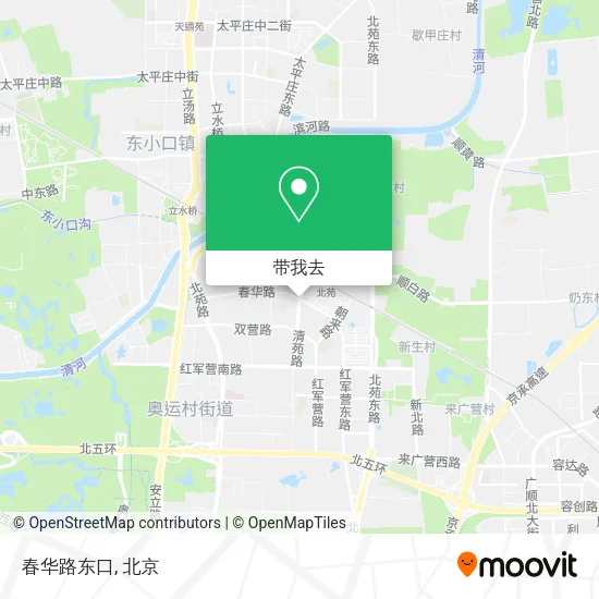 春华路东口地图