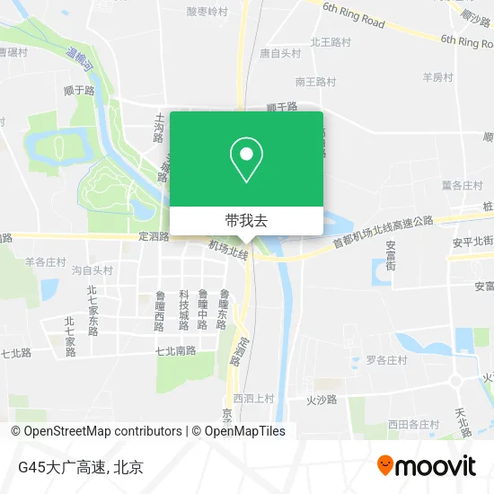 G45大广高速地图