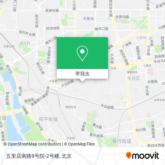 五里店南路9号院-2号楼地图