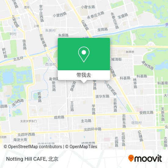 Notting Hill CAFE地图