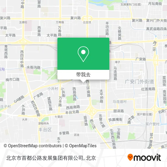 北京市首都公路发展集团有限公司地图