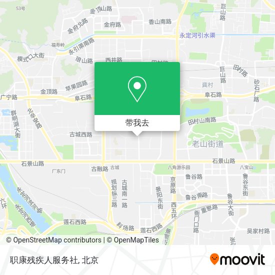 职康残疾人服务社地图