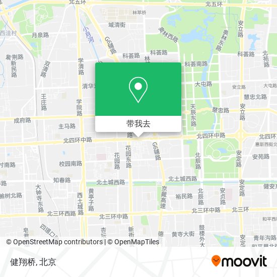 健翔桥地图
