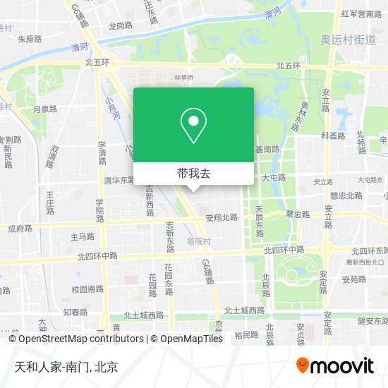 天和人家-南门地图