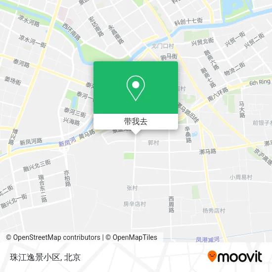 珠江逸景小区地图