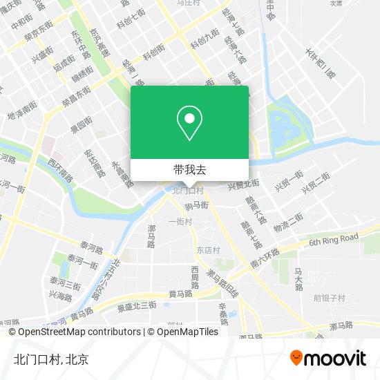 北门口村地图