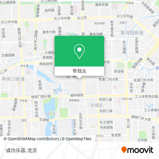 成功乐器地图