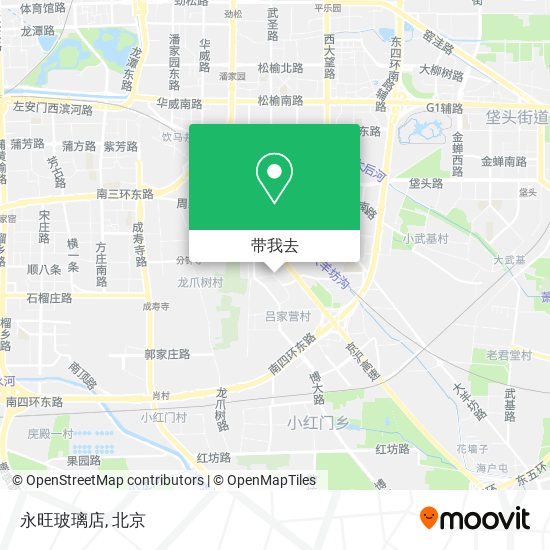 永旺玻璃店地图