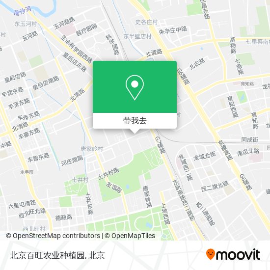 北京百旺农业种植园地图