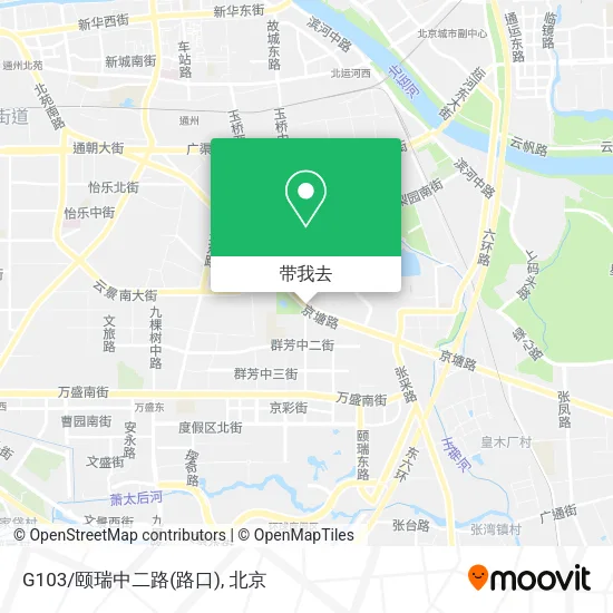 G103/颐瑞中二路(路口)地图