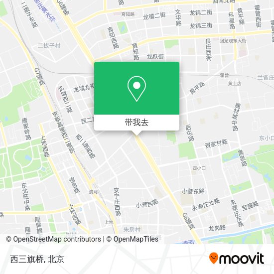 西三旗桥地图
