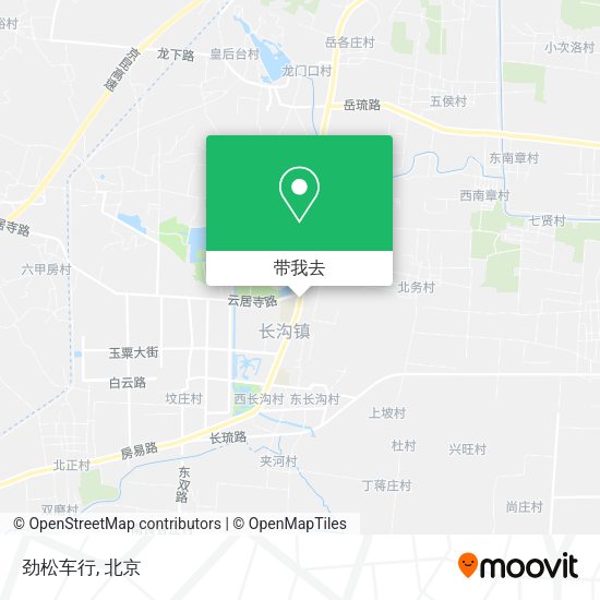 劲松车行地图
