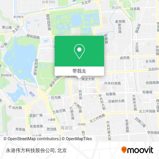 永港伟方科技股份公司地图