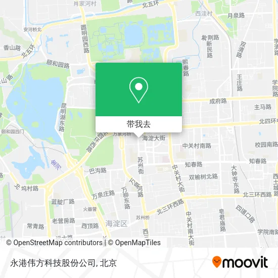 永港伟方科技股份公司地图