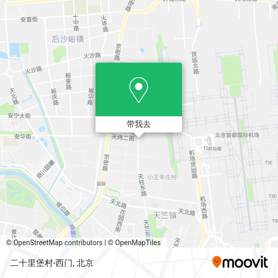 二十里堡村-西门地图