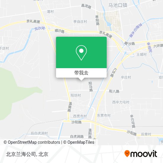 北京兰海公司地图