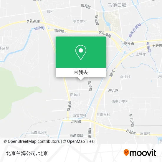 北京兰海公司地图