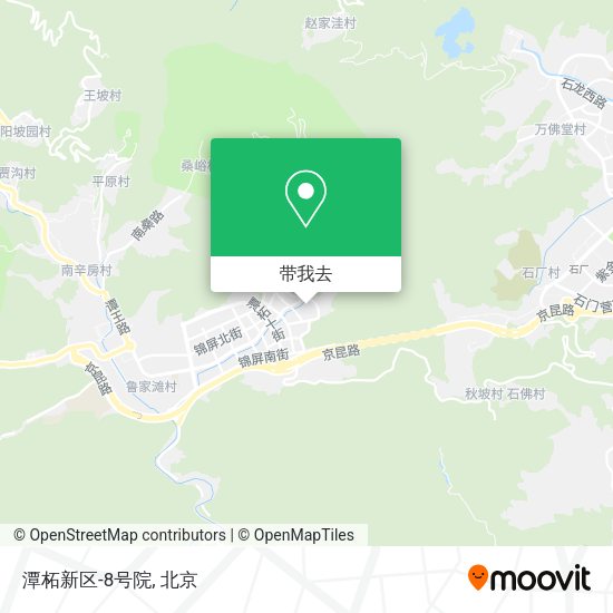 潭柘新区-8号院地图
