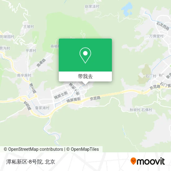 潭柘新区-8号院地图