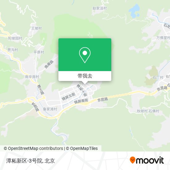 潭柘新区-3号院地图