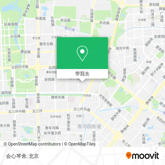 会心琴舍地图