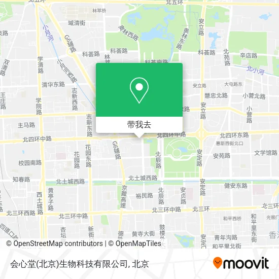 会心堂(北京)生物科技有限公司地图