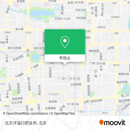 北京洋溢口腔诊所地图