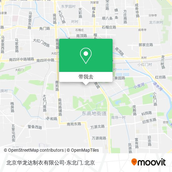 北京华龙达制衣有限公司-东北门地图