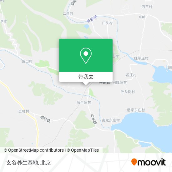 玄谷养生基地地图