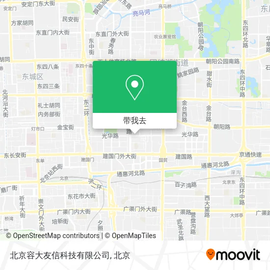 北京容大友信科技有限公司地图