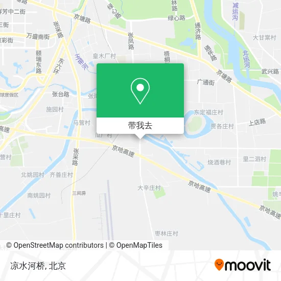 凉水河桥地图
