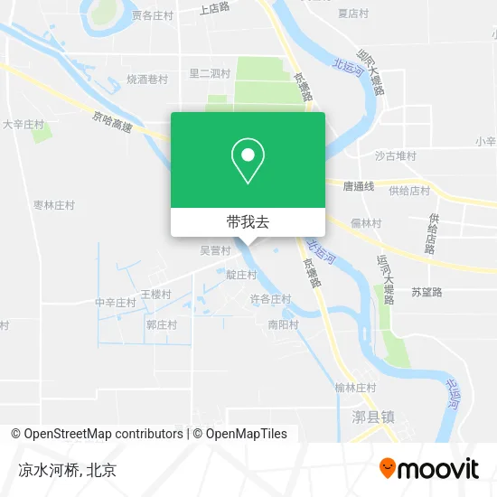 凉水河桥地图
