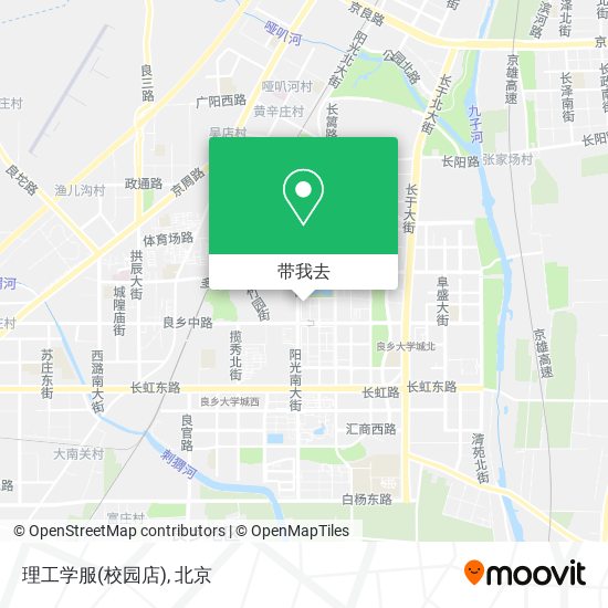 理工学服(校园店)地图