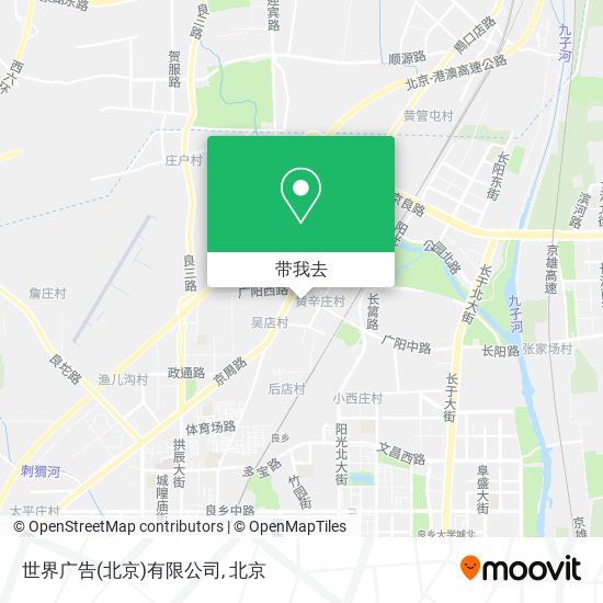 世界广告(北京)有限公司地图