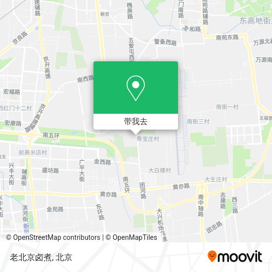 老北京卤煮地图