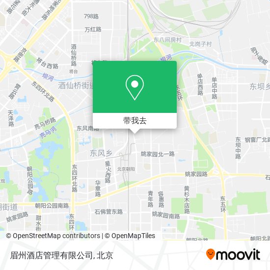 眉州酒店管理有限公司地图