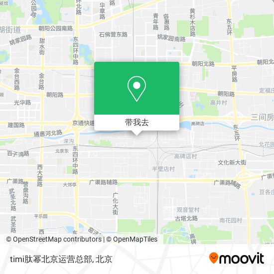 timi肽幂北京运营总部地图
