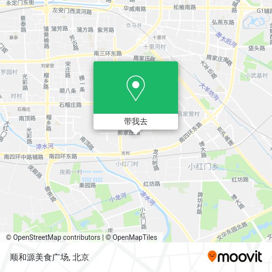 顺和源美食广场地图