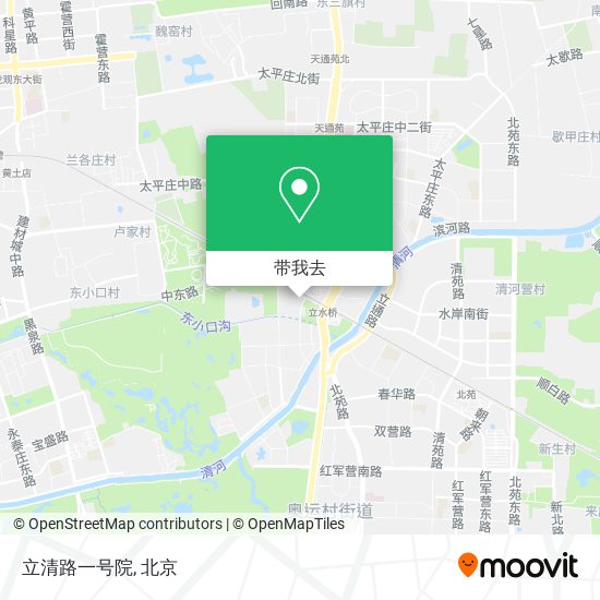 立清路一号院地图