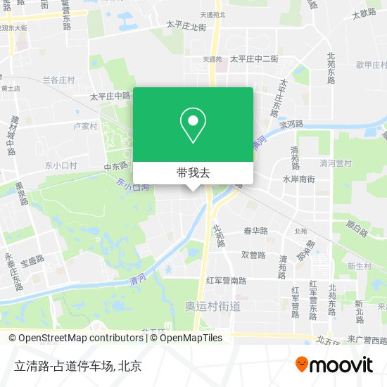 立清路-占道停车场地图