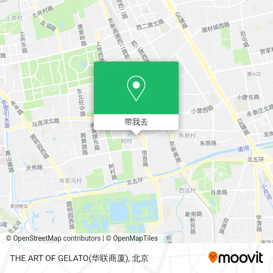 THE ART OF GELATO(华联商厦)地图