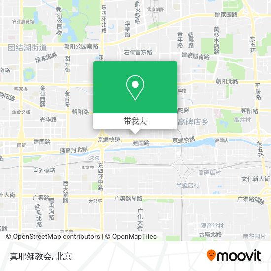 真耶稣教会地图